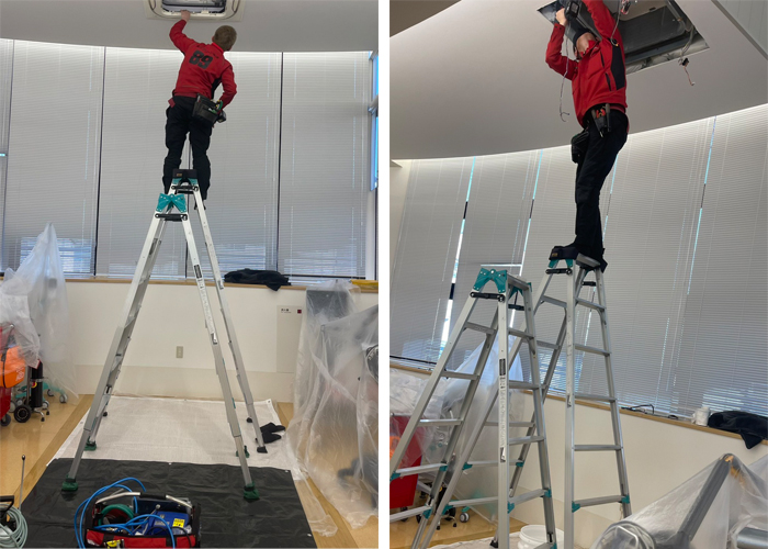 高所作業施工例